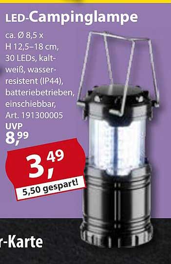 LED-Campinglampe