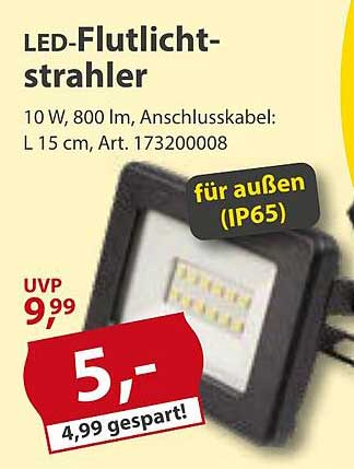 LED-Flutlichtstrahler