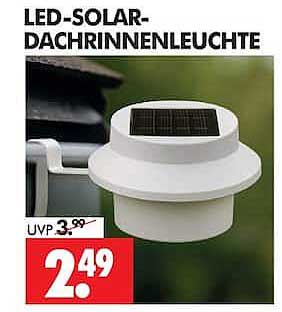 LED-SOLAR-DACHRINNENLEUCHTE