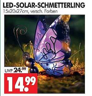 LED-SOLAR-SCHMETTERLING