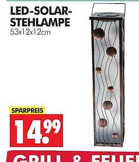 LED-SOLAR-STEHLAMPE
