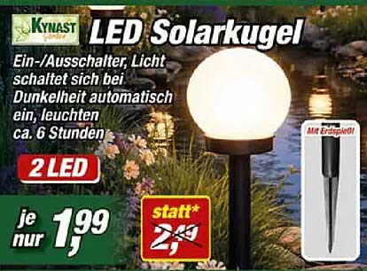 LED Solarkugel