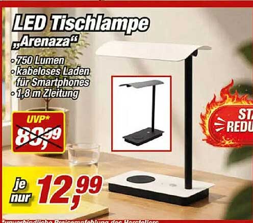 LED Tischlampe „Arenaza“