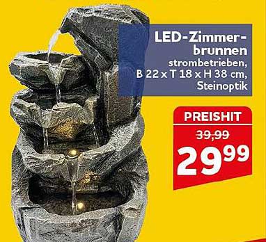 LED-Zimmerbrunnen