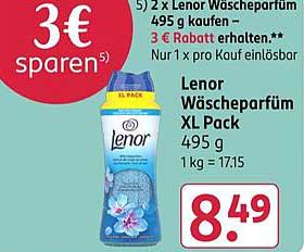 Lenor Wäscheparfüm XL Pack 495 g