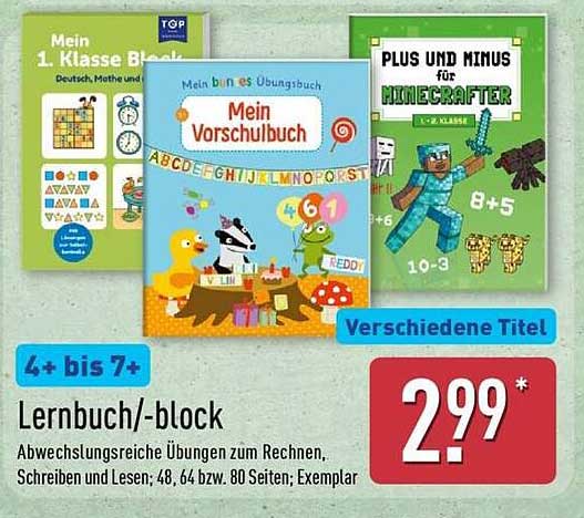 Lernbuch/-block