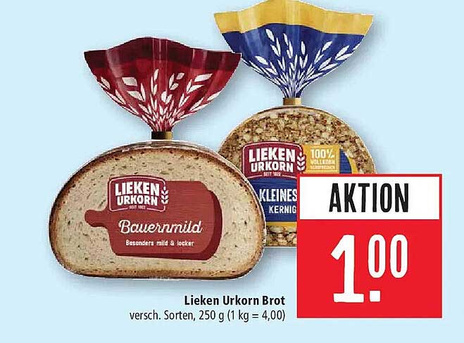 Lieken Urkorn Brot