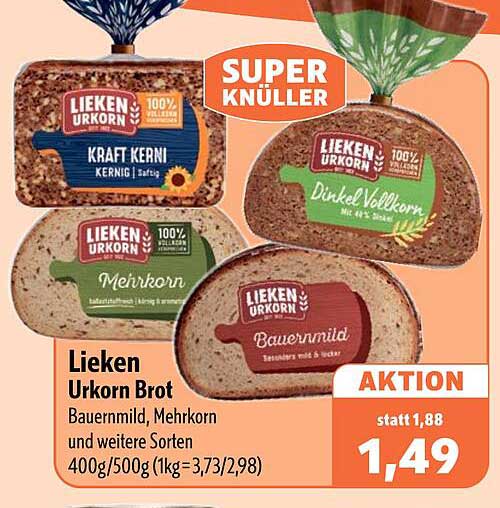 Lieken Urkorn Brot