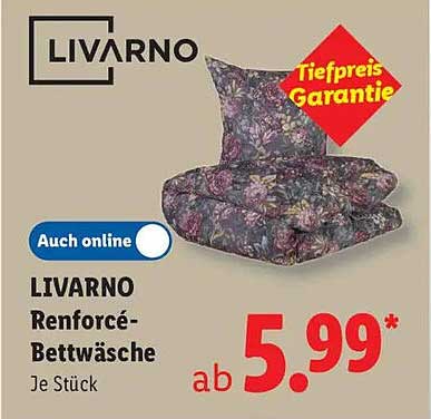 LIVARNO Renforcé-Bettwäsche