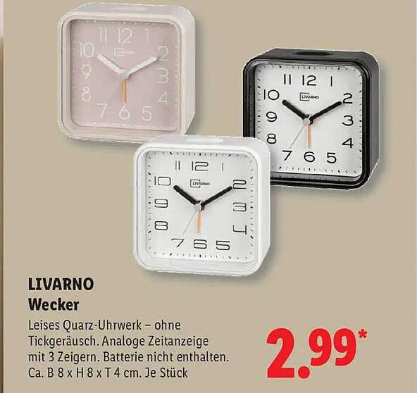LIVARNO Wecker