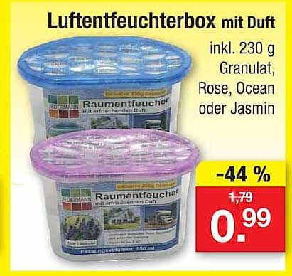 Luftentfeuchterbox mit Duft