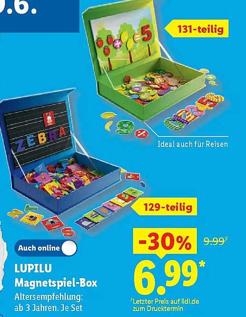 LUPILU Magnetspiel-Box