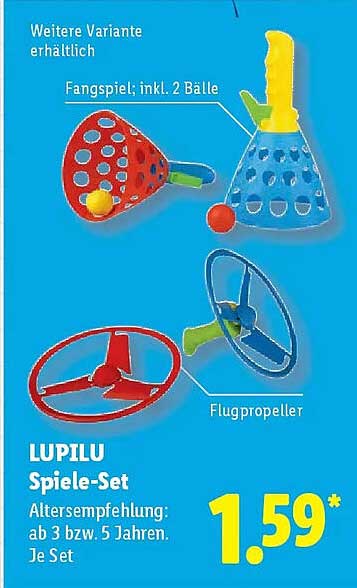 LUPILU Spiele-Set
