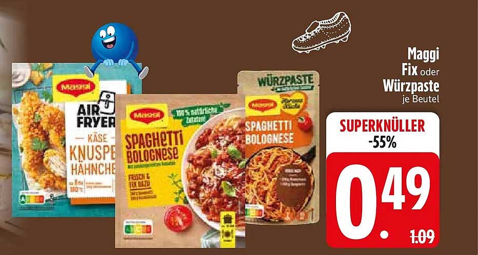 Maggi Fix oder Würzpaste je Beutel