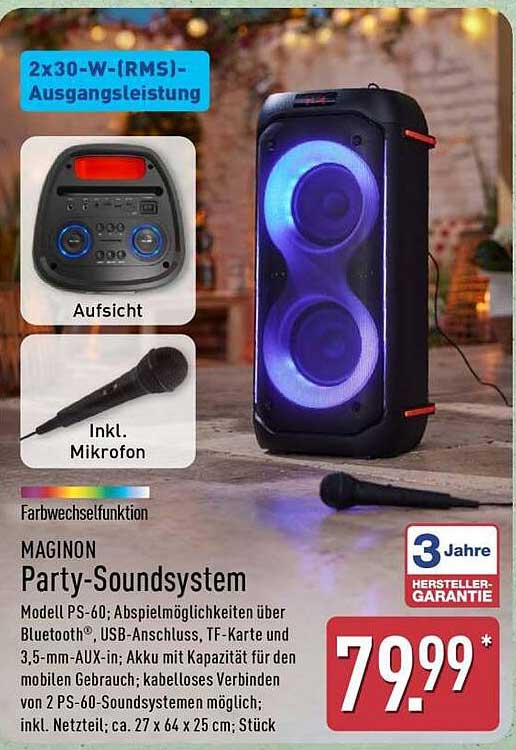 MAGINON Party-Soundsystem