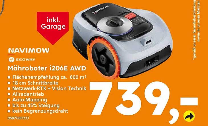 Mähroboter i206E AWD