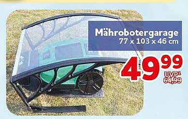Mährobotergarage 77 x 103 x 46 cm