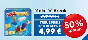 Make 'n' Break TREFEURIS mit 15 Treuepunkten