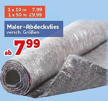 Maler-Abdeckvlies versch. Größen