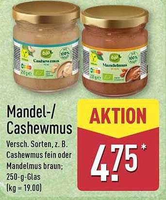 Mandel-/Cashewmus