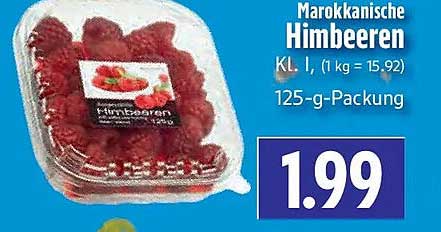 Marokkanische Himbeeren