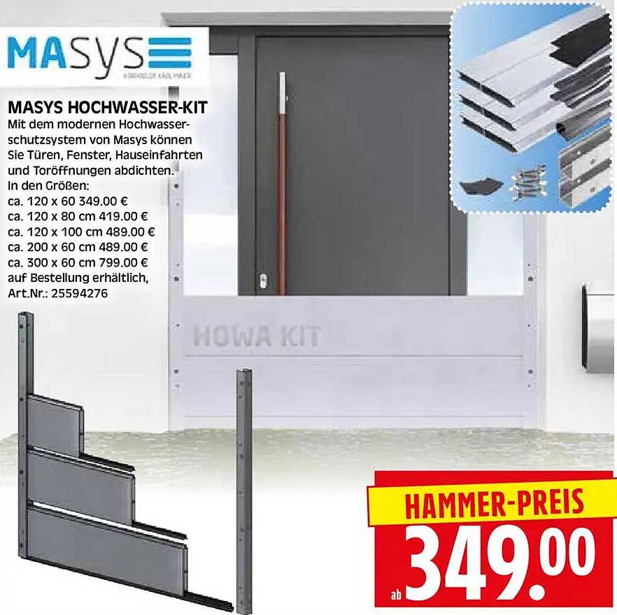MASYS HOCHWASSER-KIT