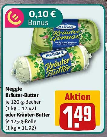 Meggle Kräuter-Butter