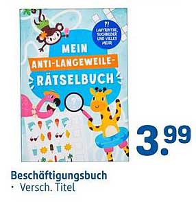 MEIN ANTI-LANGEWEILE-RÄTSELBUCH