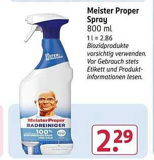 Meister Proper Spray 800 ml