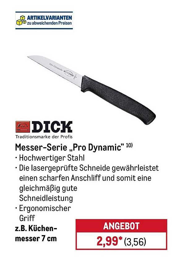 Messer-Serie „Pro Dynamic“