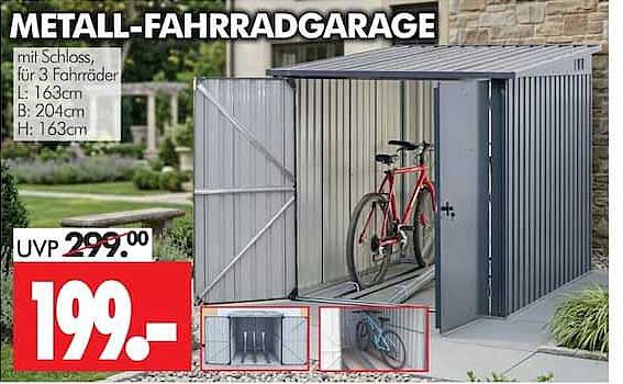 METALL-FAHRRADGARAGE
