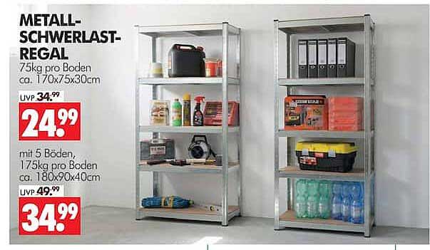 METALL-SCHWERLAST-REGAL