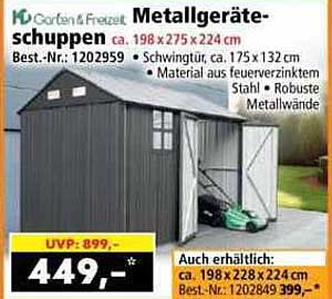 Metallgeräte-schuppen