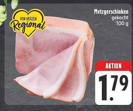 Metzgerschinken gekocht 100 g