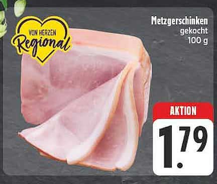 Metzgerschinken gekocht 100 g