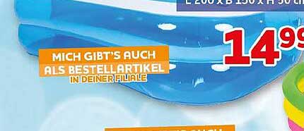 MICH GIBT’S AUCH ALS BESTELLARTIKEL IN DEINER FILIALE