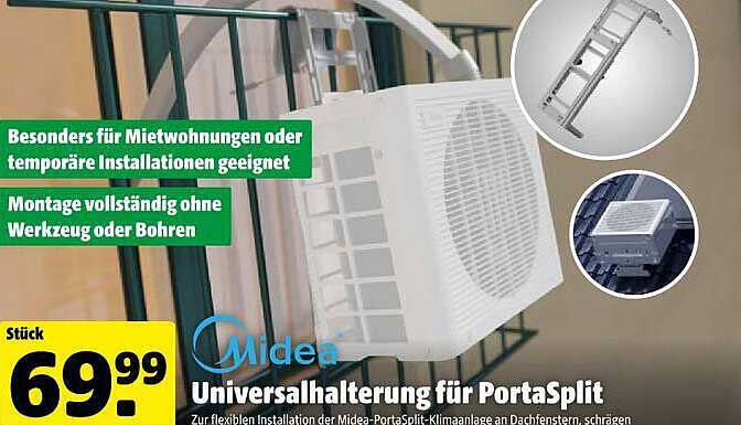 Midea Universalhalterung für PortaSplit