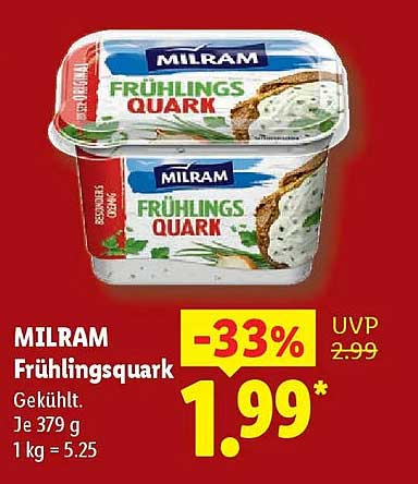 MILRAM Frühlingsquark