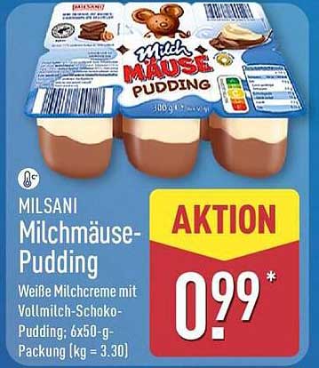 MILSANI Milchmäuse-Pudding