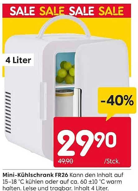 Mini-Kühlschrank FR26