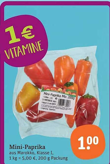 Mini-Paprika