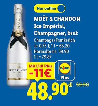 MOËT & CHANDON Ice Impérial, Champagner, brut