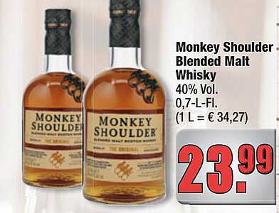 Monkey Shoulder Blended Malt Whisky