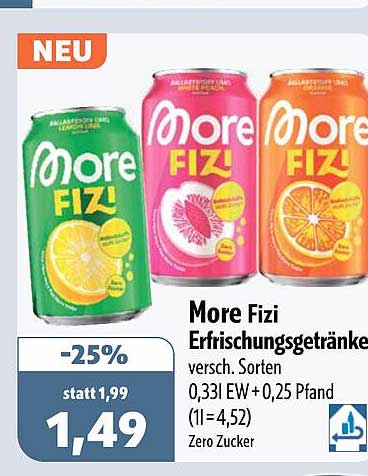 More Fizi Erfrischungsgetränke