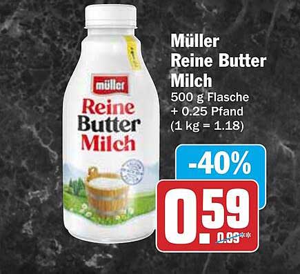 Müller Reine Butter Milch