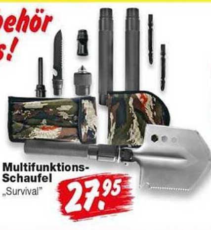 Multifunktions-Schaufel „Survival“