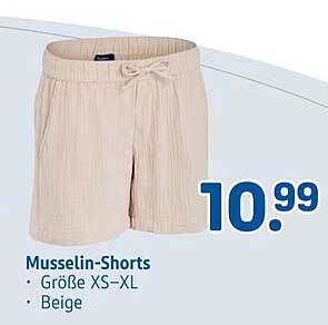 Musselin-Shorts