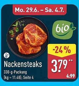 Nackensteaks