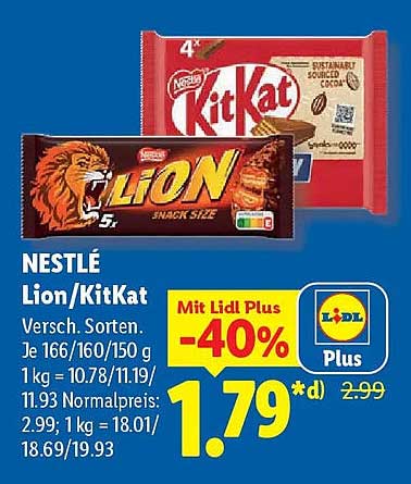 NESTLÉ Lion/KitKat