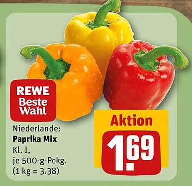 Niederlande: Paprika Mix
